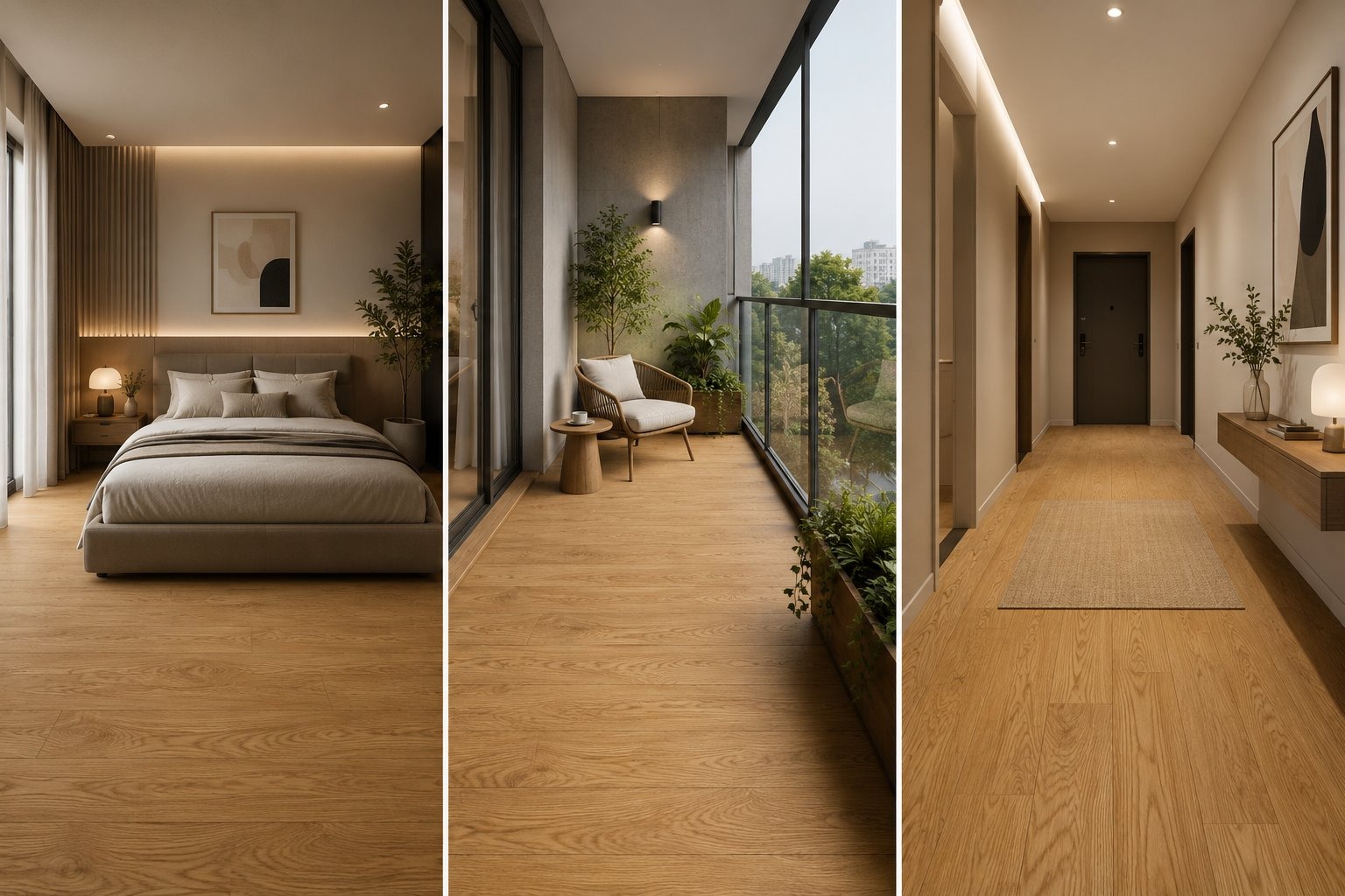 Linoleum interior
